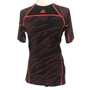 Adidas Techfit Short Sleeve Fitted Training Shirt